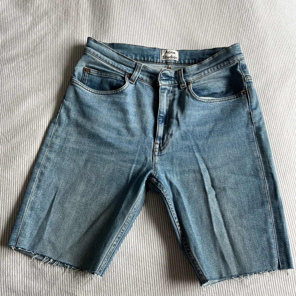 ACNE denim Bermuda short (DIY)